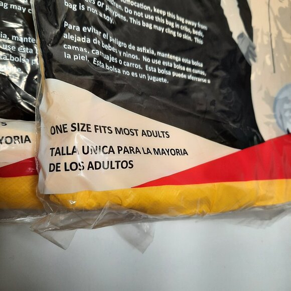 Brand New Multi Purpose Yellow Coverall Set of 3 One Size Fits Most Adults - Picture 6 of 6